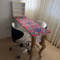 میز ناخن به همراه استند لاک