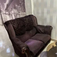 مبل هفت نفره با میز و عسلی