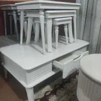 گل میز با عسلی همه رنگ موجوده