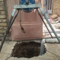 چاه کن فاضلاب حفاری چاه کن