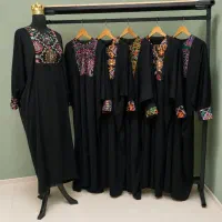 مانتو بلند مانتو عبا عبایی  چادر عبا محرمی دخترانه