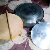 اجاق گاز نان پزی نو و وسایل مربوطه