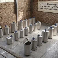 پاتیل صنعتی شیرجوش مدل DRG1000-I طراحی استیل