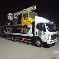 کفی خودروبر جرثقیل امدادخودرو یدک کش سنگین کرج