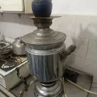 میز غذا خوری سنتی و سماور
