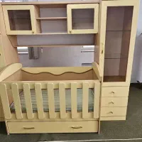 تخت خواب وکمد کودک