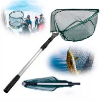 زنده نگهدار بزرگ چاک 2متری گرگور ماهیگیری کیف پایه