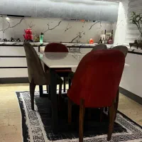 نیم ست ۵ نفره به همراه ۶ صندلی