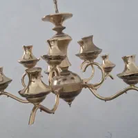 ۳عدد لوستر آبکاری طلا درحدنو