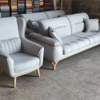 مبل راحتی ۸ نفره مکانیزه تختخواب شو