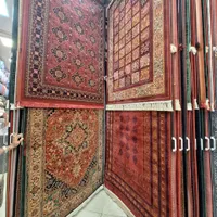 فرش چهار متری بلوچی سبز یمانی و لاکی ۷۰۰ شانه|فرش|مشهد, امیر المومنین|دیوار