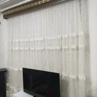 یک عدد پرده با کتیبه در عرض220در ارتفاع 230