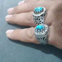 انگشتر فیروزه نیشابور کار دست