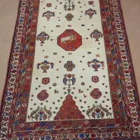 گلیم سوزنی سیرجان. تمام گیاهی