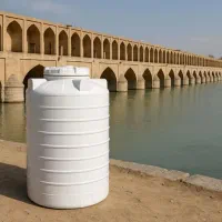 مخزن اب هزار لیتری تانک اب عمودی ضد جلبک سه لایه