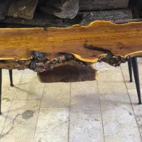 میز تلویزیون چوبی