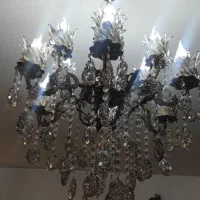 لوستر برنجی 12 شاخه