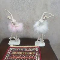 مجسمه بالرین اروپایی با پر طبیعی