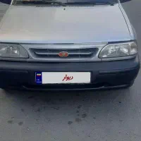 پراید نقره ای دوگانه سوز شرکتی مدل ۸۷