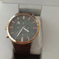 ست ساعت بند چرم