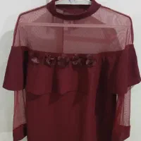 شومیز زرشکی