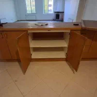 کابینت کارکرده به همراه سینک ظرفشویی