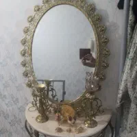 آینه وشمعدان برنز،معاوضه باآینه قدی برنز