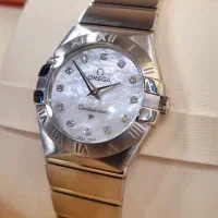 ساعت امگا نیوکانسلیشن صدف برلیان اصل(اومگا،جواهر)