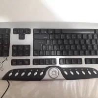 مانیتور و کیبوردو اسپیکر  سالم