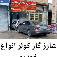 شارژ گاز کولر انواع خودرو سبک وسنگین محسن سیاح