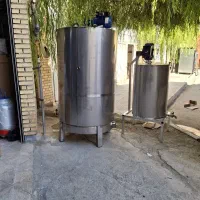 دیگ پاتیل پخت شیر داغ گرم کن مخزن پروسس تانک 500