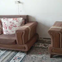 مبل ۷ نفره با میزو گل میز