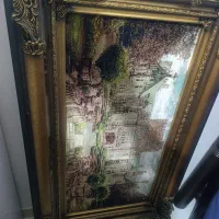 دوتا تابلو فرش منظره بزرگ