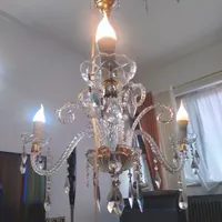 فروش لوستر به همراه دیوارکوب|لوستر و چراغ آویز|ساری, |دیوار