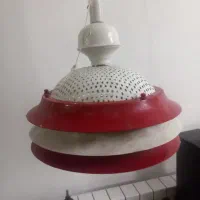 لوستر سقفی فلزی.