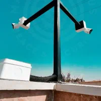 دوربین مداربسته . دزدگیر اماکن . پنل خورشیدی