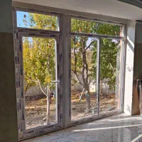 درب و پنجره upvc یو پی وی سی آلومینیم دوجداره،توری