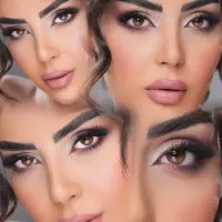 میکاپ و شنیون عروس و همراهی