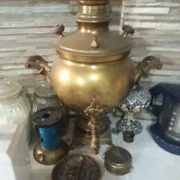 سماور رغالی روسی سه مهر سنگین وزن