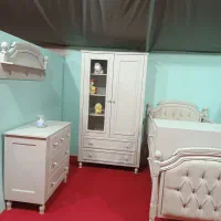 سرویس خواب نوزاد و نوجوان چوب و رنگ