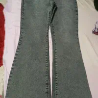 شلوار جین دمپا گشاد زنانه (نو)