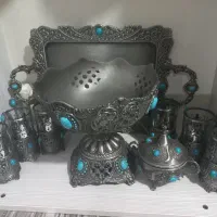 ظروف سیلور پیوتر سس خوری فرانسهو سرویس بلور تیارا