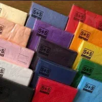دستمال سفره ۲۰ برگی ساده و‌طرح دار