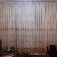 پرده مجلسی توری با پرده ساتن