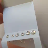 گوشواره نقره میخی تایلندی فقط ۴۳۰