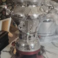 سماور برنجی گاز سوز