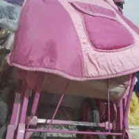 کالسکه صورتی سالم