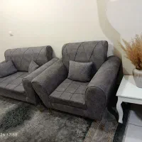 مبل راحتی هفت نفره با میز عسلی