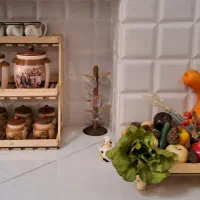 استند آشپزخانه مدل سه صبقه