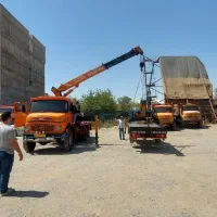 جرثقیل کفی هفت تن، خاور،نیسان